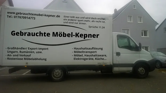 Haushaltsauflösung, Entrümpelung, Umzug Kepner