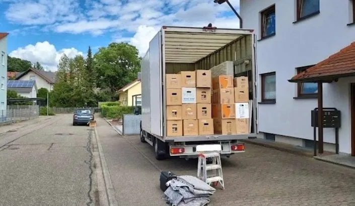 Zugkraft Umzug